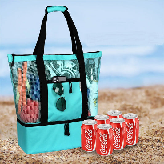 Summer Beach Bag- Built in bottom cooler